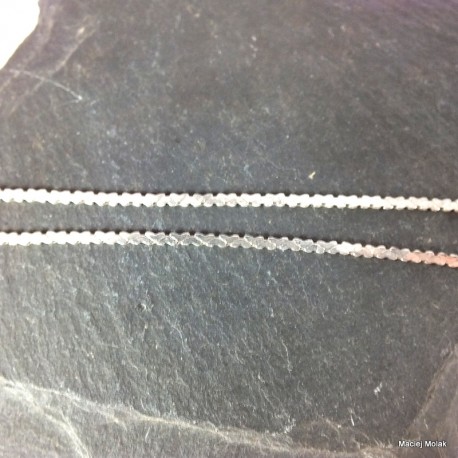 222. Łańcuszek srebrny-żmijka 