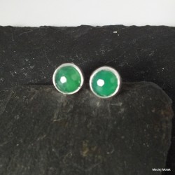 355. Kolczyki z agatem