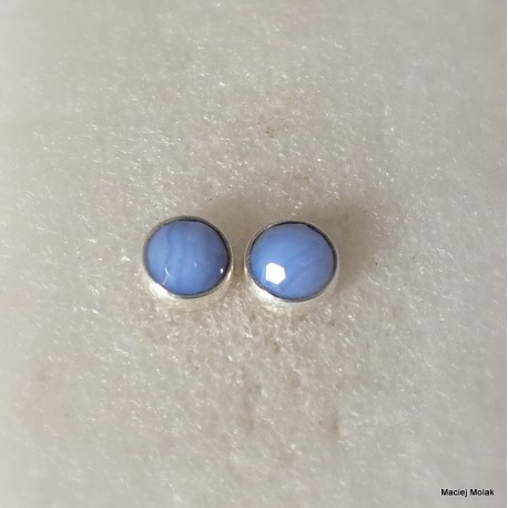 356. Kolczyki z agatem