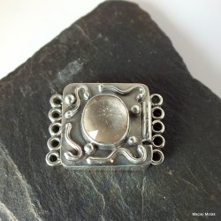 238. Srebrne zapięcie do bransoletki lub naszyjnika