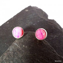 358. Kolczyki z agatem